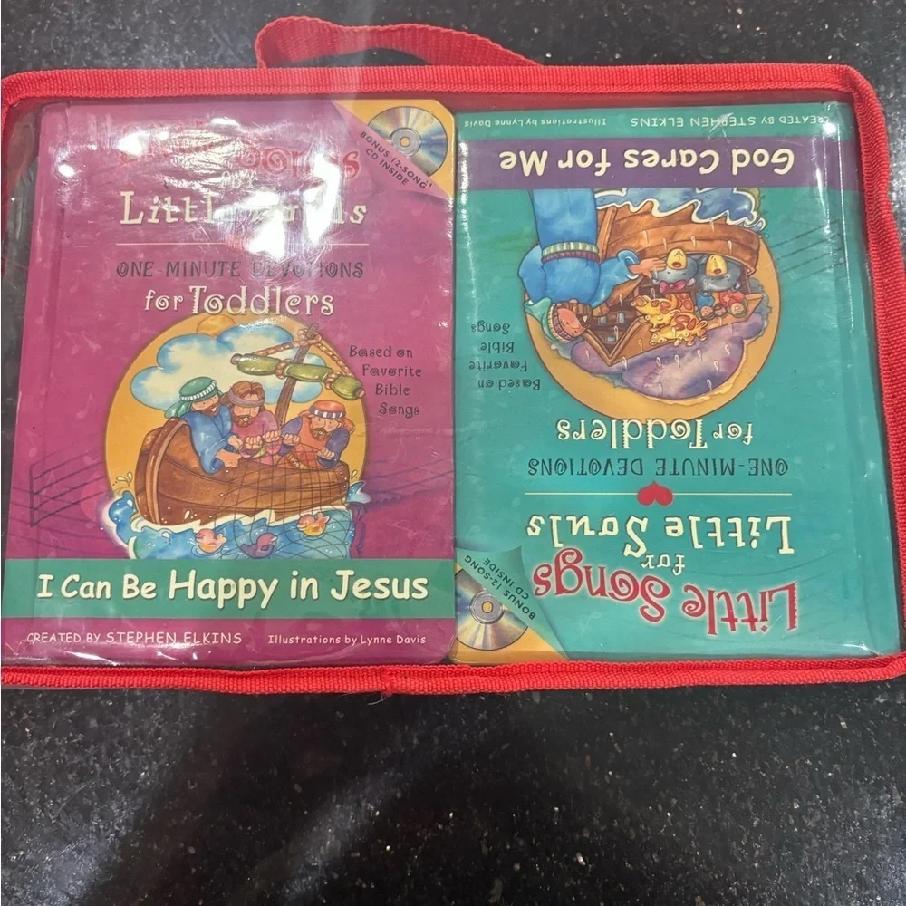 LITTLE SONGS FOR LITTLE SOUL. BABY GIFT SET-SET OF FOUR CDs and books